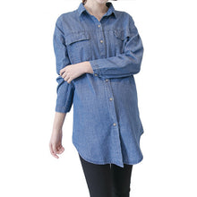 Load image into Gallery viewer, Pregnant Women Dress Loose Shirts Maternity Dresses