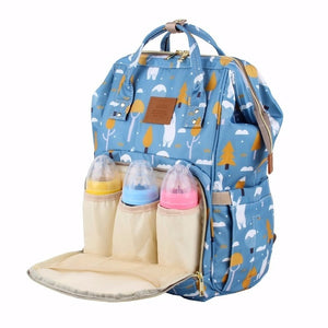Brand Bags Fashion Fox Printed Travel Backpack