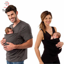 Load image into Gallery viewer, Kangaroo Tank Top Dad T shirt For Pregnant Women